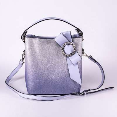 New design bowknot sling mini crossbody shoulder bag for ladies