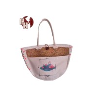 TROPICAL UNIQUE STRAW HANDMADE  BAG ( IT IS NOT PAPER STRAW BAG )made in Viet Nam